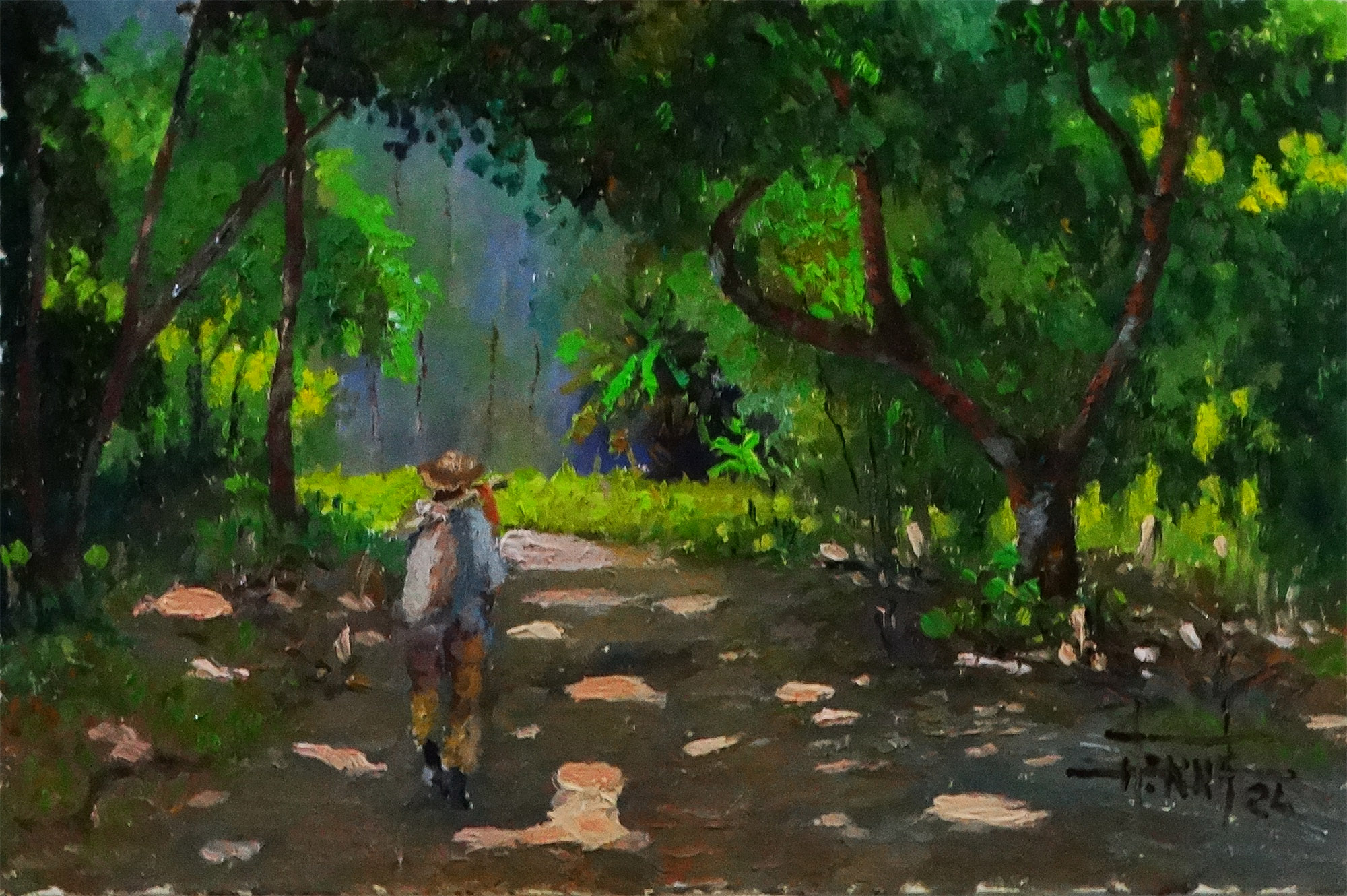 Caminho com Sombra